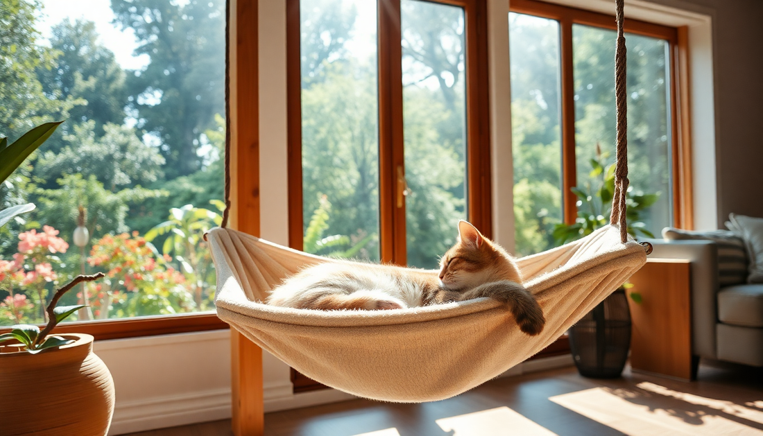 Elevate Your Cat's Comfort with Our Stylish Cat Hammock