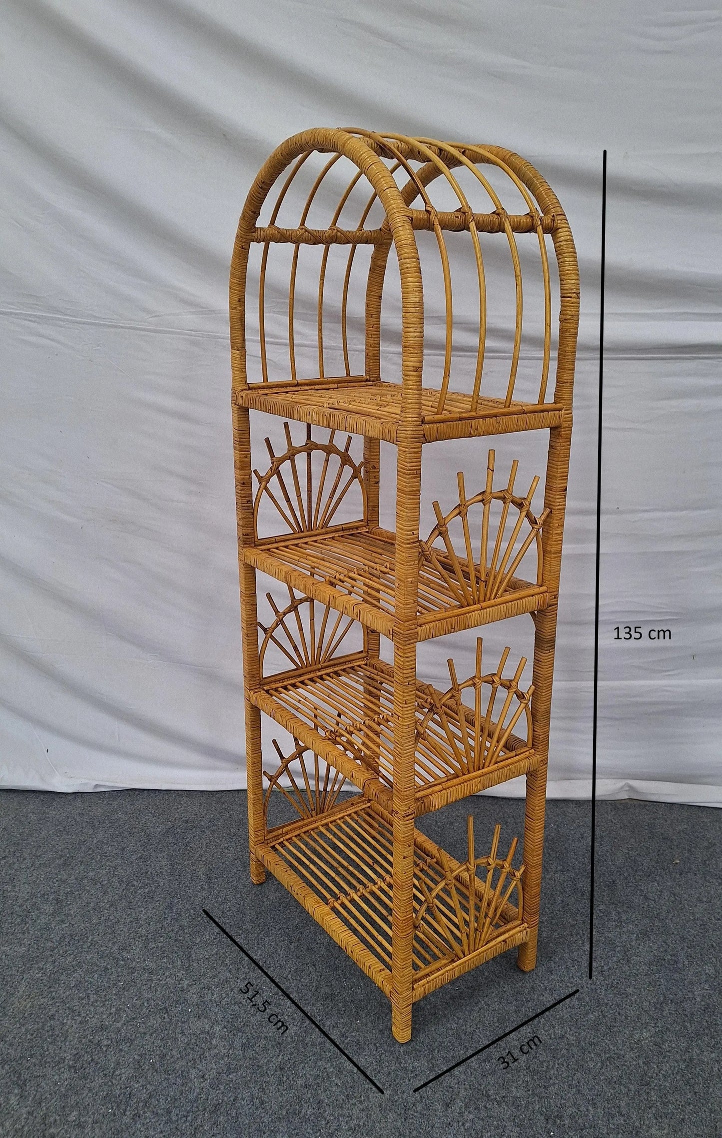 AMILLY SHELF 4 TIER H and J Garuda furniture