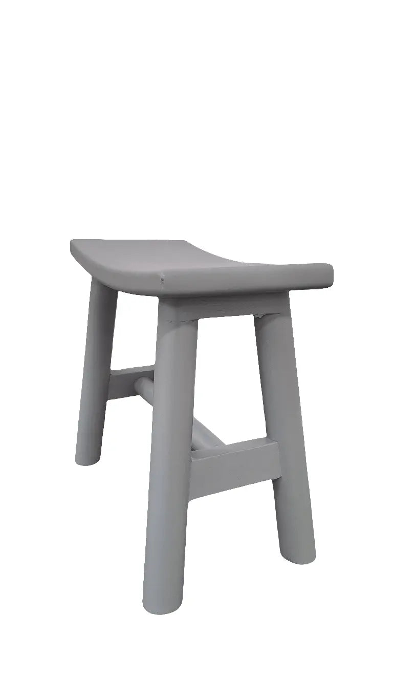BARIRE STOOL W : 50 D : 25 H : 47 CM MANGO WOOD H and J Garuda furniture