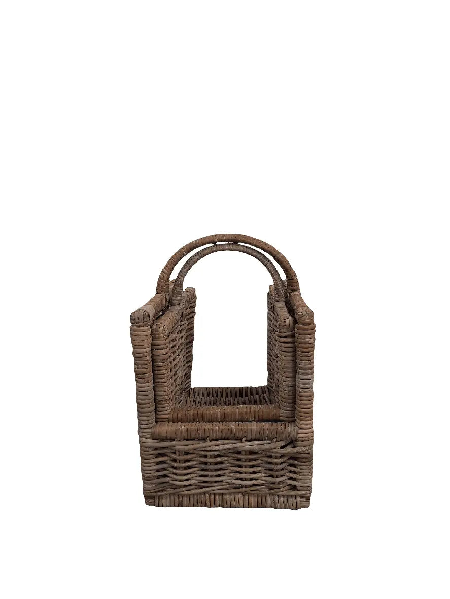 HEAVY FIREWOOD BASKET TWIN SET - S/M H and J Garuda furniture
