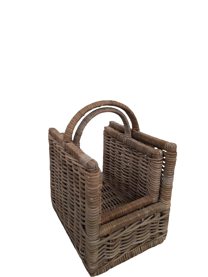 HEAVY FIREWOOD BASKET TWIN SET - S/M H and J Garuda furniture