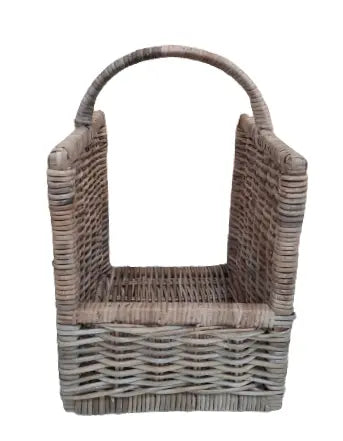 HEAVY FIREWOOD BASKET TWIN SET - S/M H and J Garuda furniture
