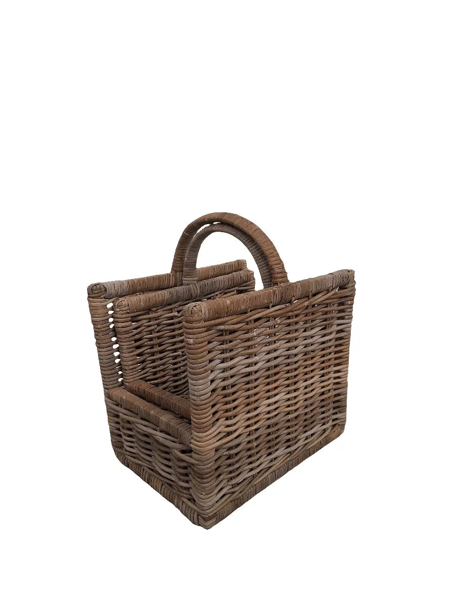 HEAVY FIREWOOD BASKET TWIN SET - S/M H and J Garuda furniture