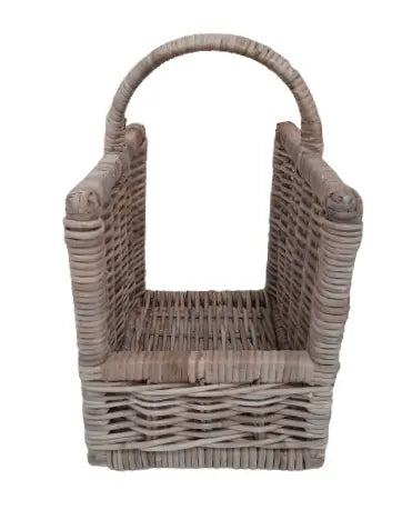 HEAVY FIREWOOD BASKET TWIN SET - S/M H and J Garuda furniture