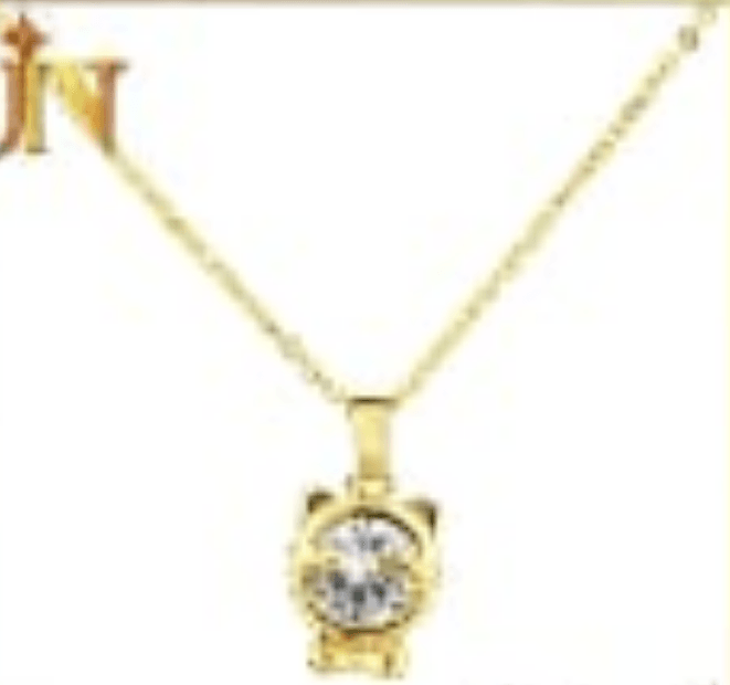 This 12 piece set features stunning cubic zirconia cat pendants .