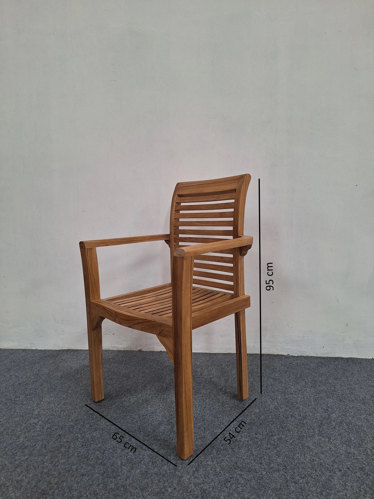 LANGKAWI CHAIR made with high-quality teak wood H and J Garuda furniture