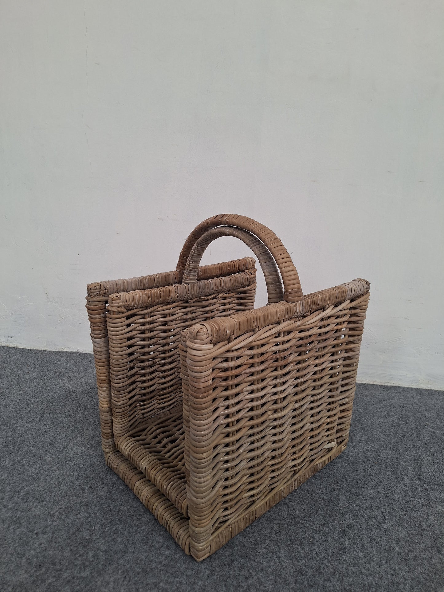 HEAVY FIREWOOD BASKET TWIN SET  - S/M