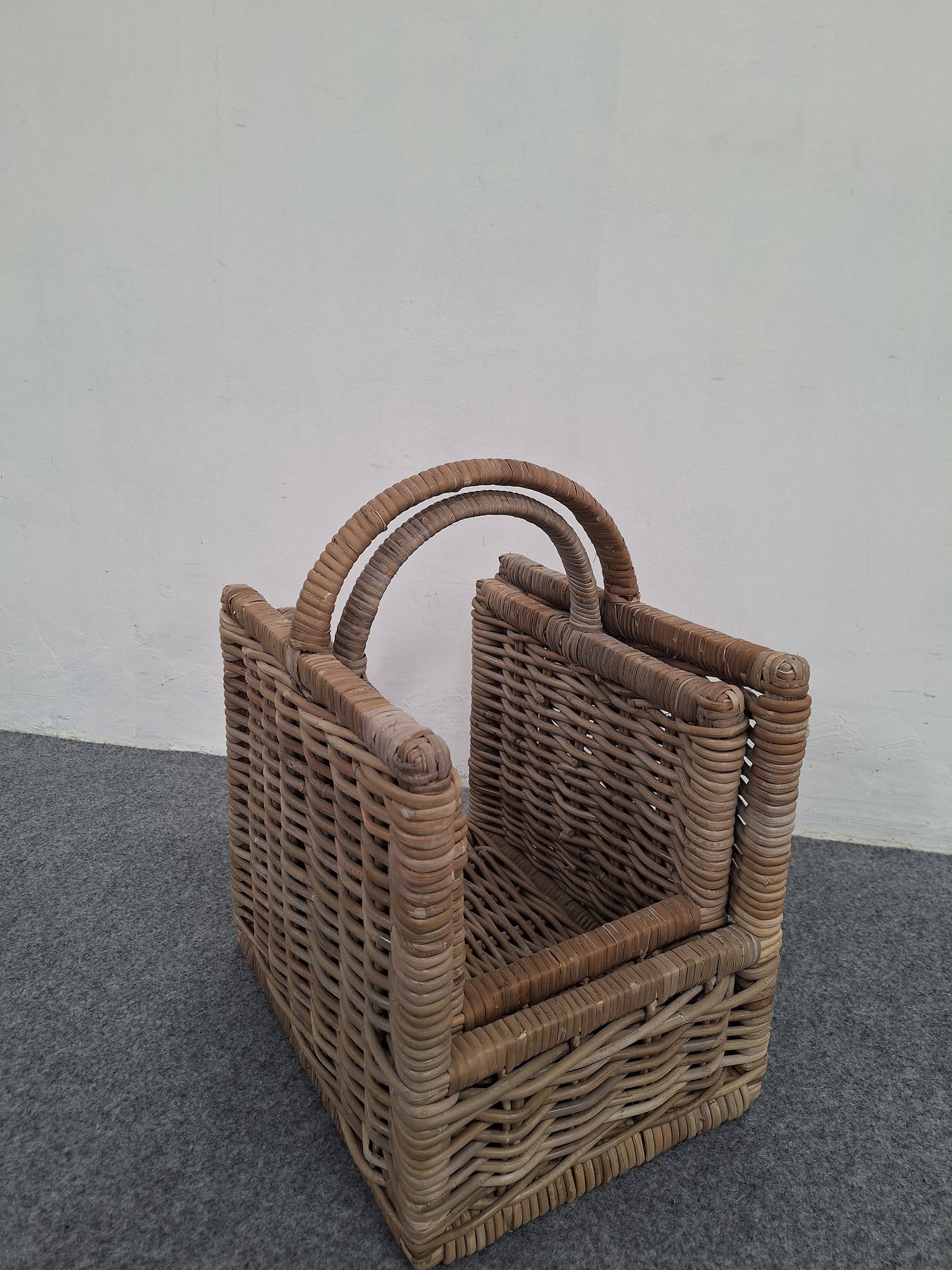 HEAVY FIREWOOD BASKET TWIN SET  - S/M