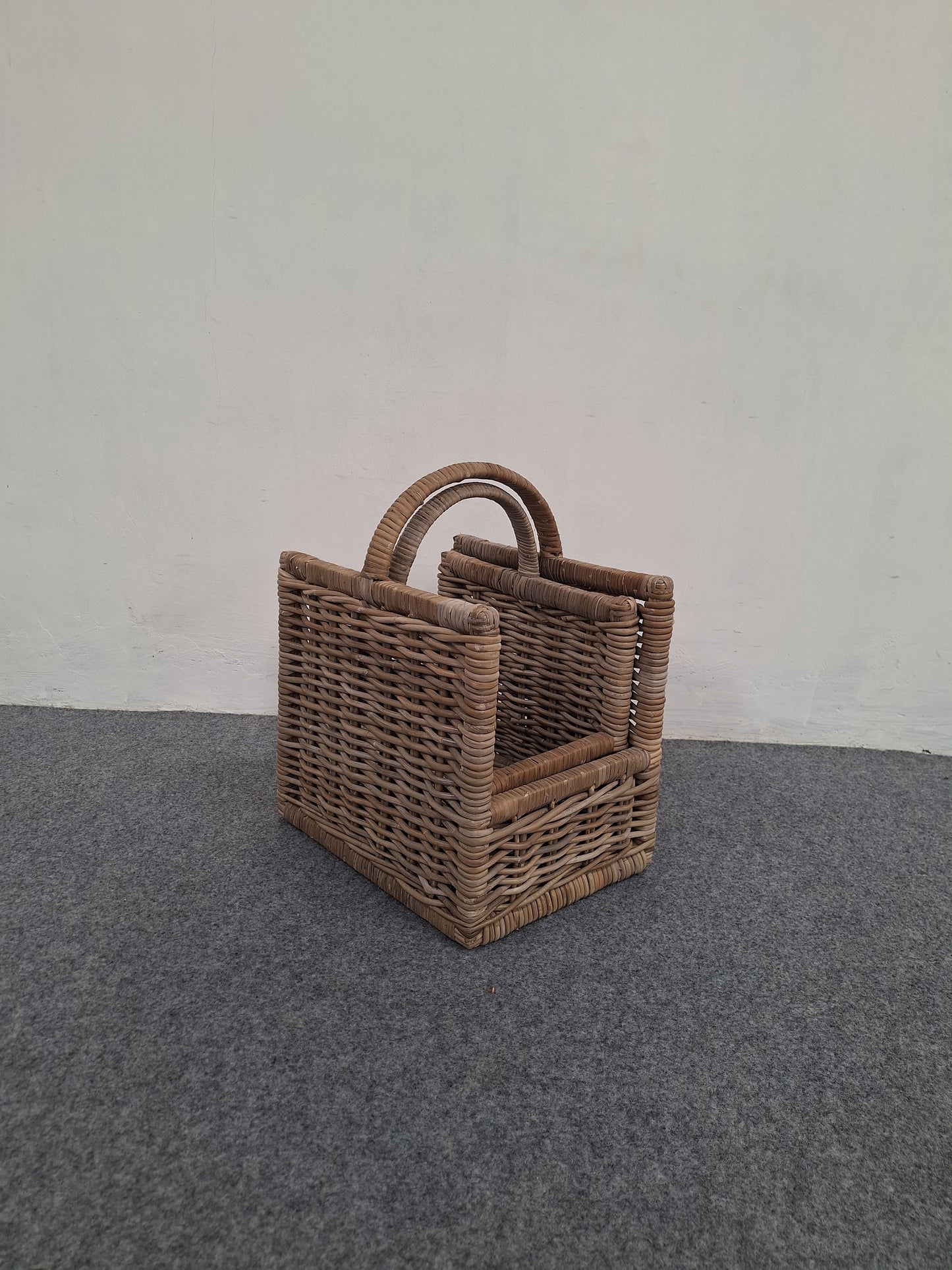 HEAVY FIREWOOD BASKET TWIN SET  - S/M