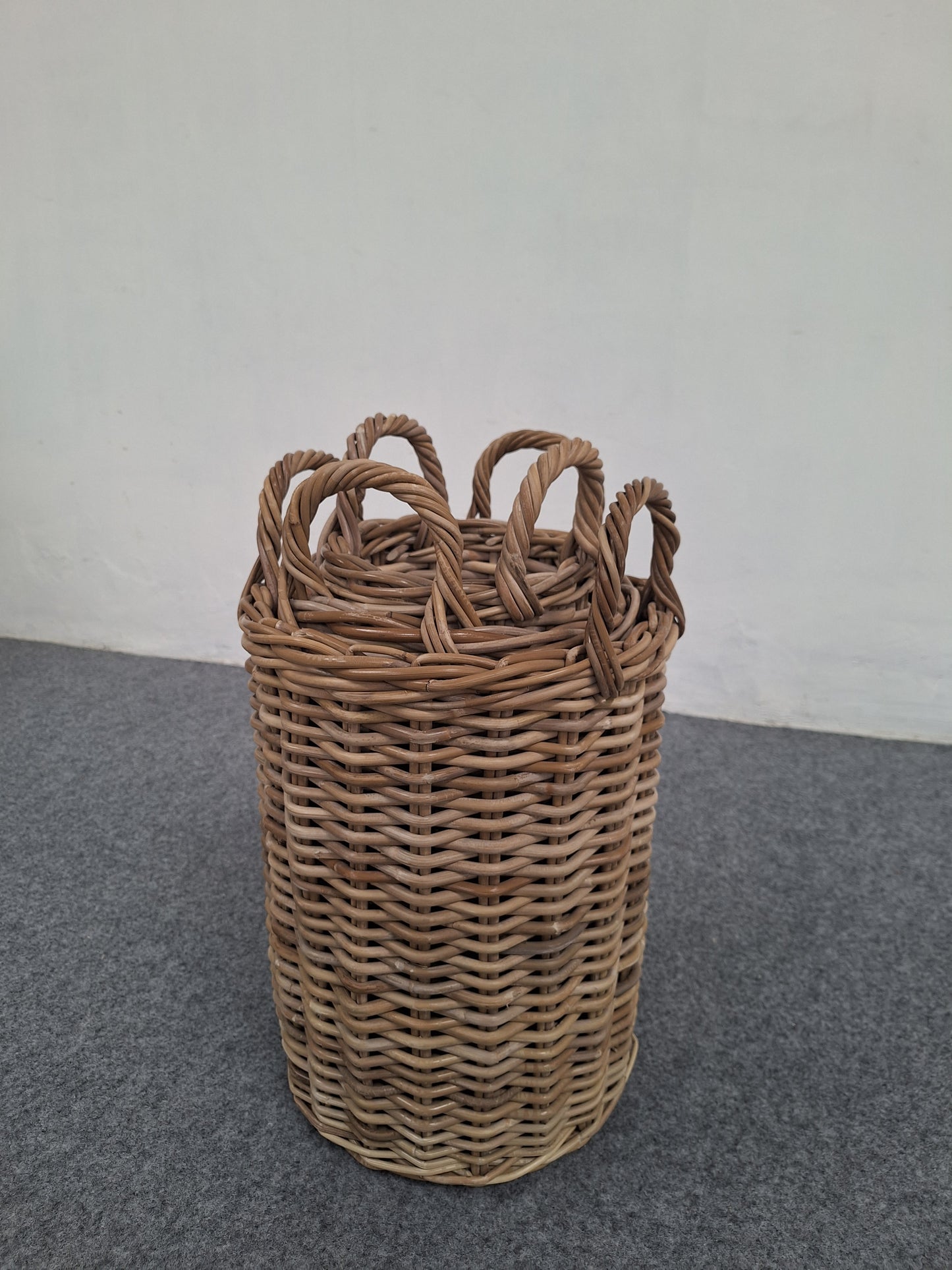 NIEDA WICKER BASKET 3 piece set