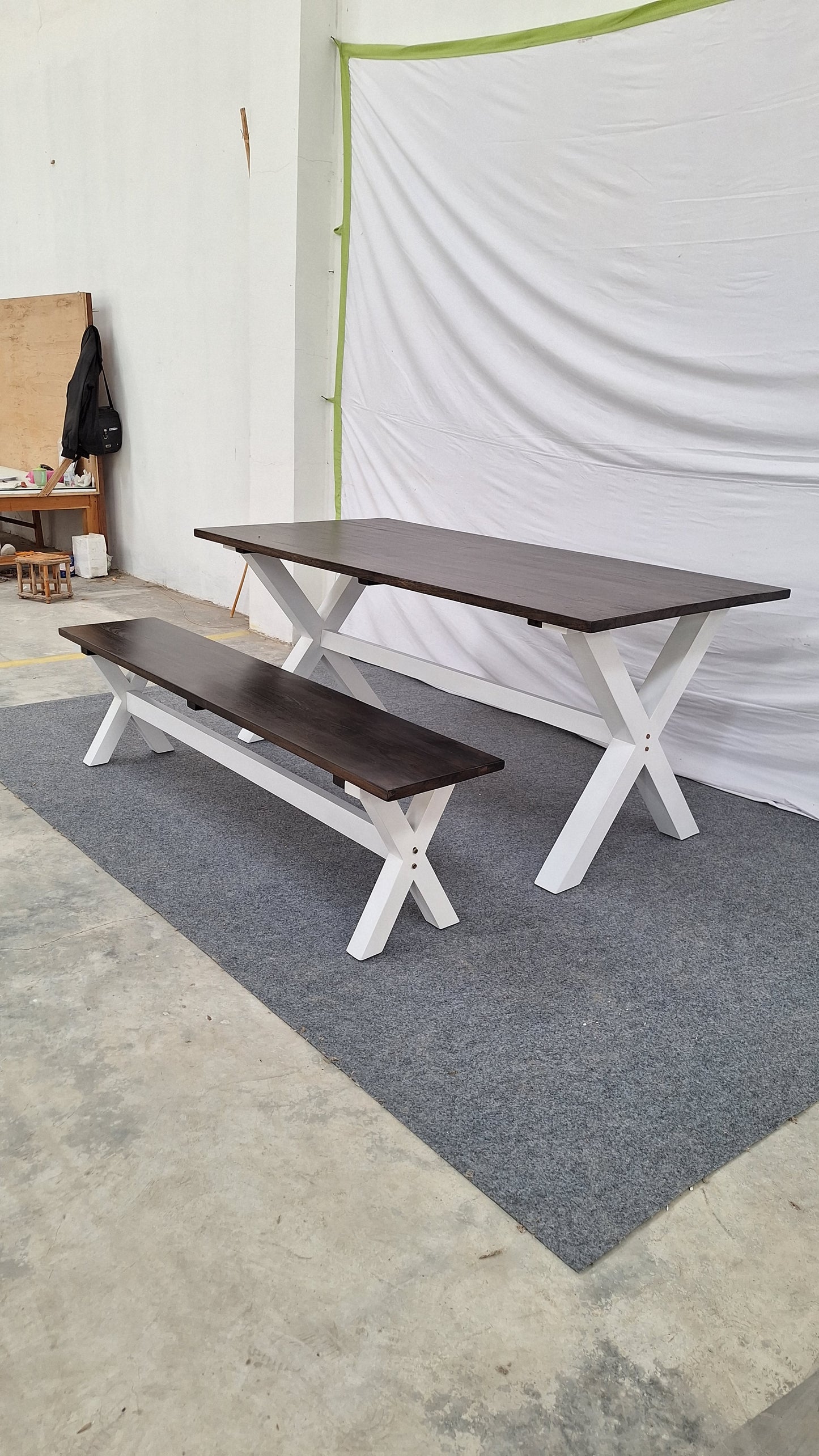 LOLIGO BENCH AND TABLE COMBO