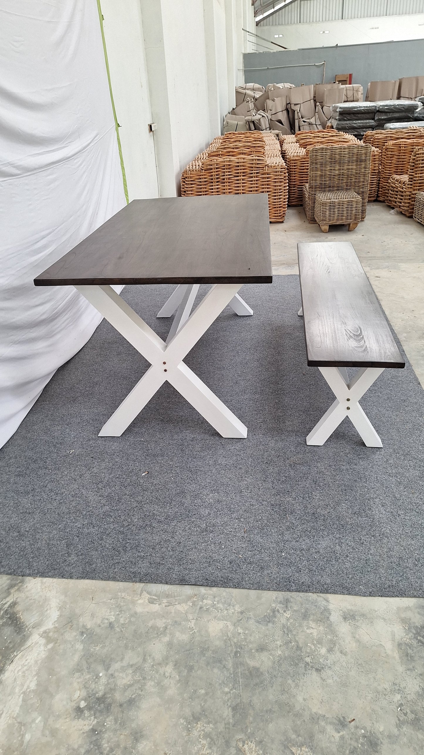 LOLIGO BENCH AND TABLE COMBO