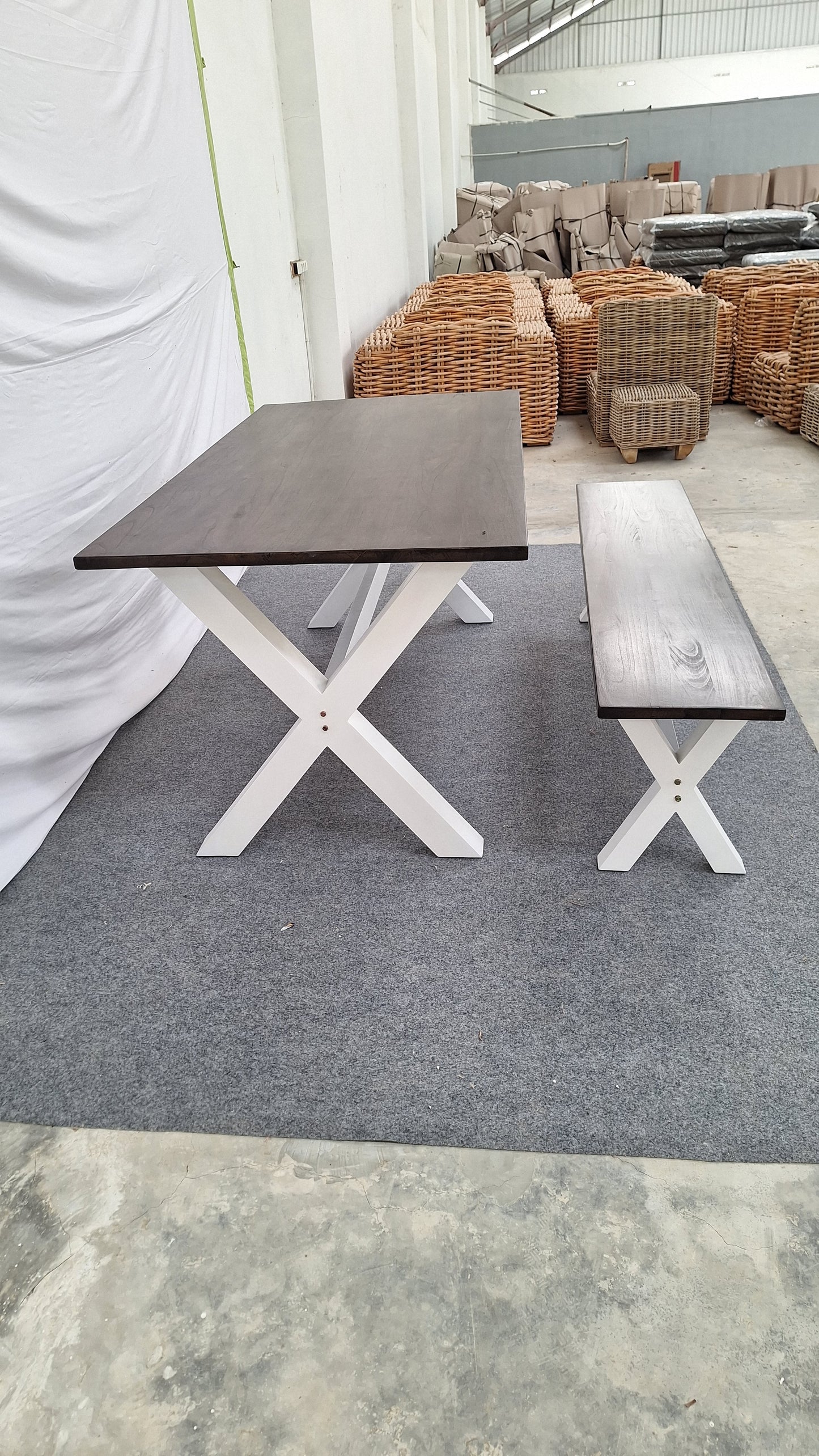 LOLIGO BENCH AND TABLE COMBO