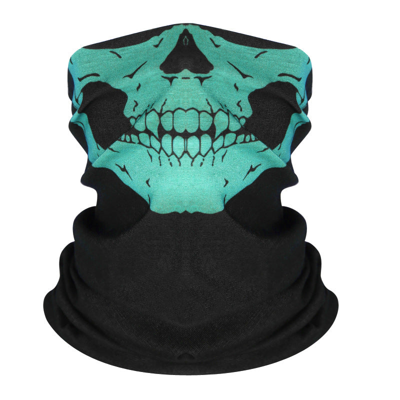 20 Skull print bandanna white or red or green or combo and free shipping