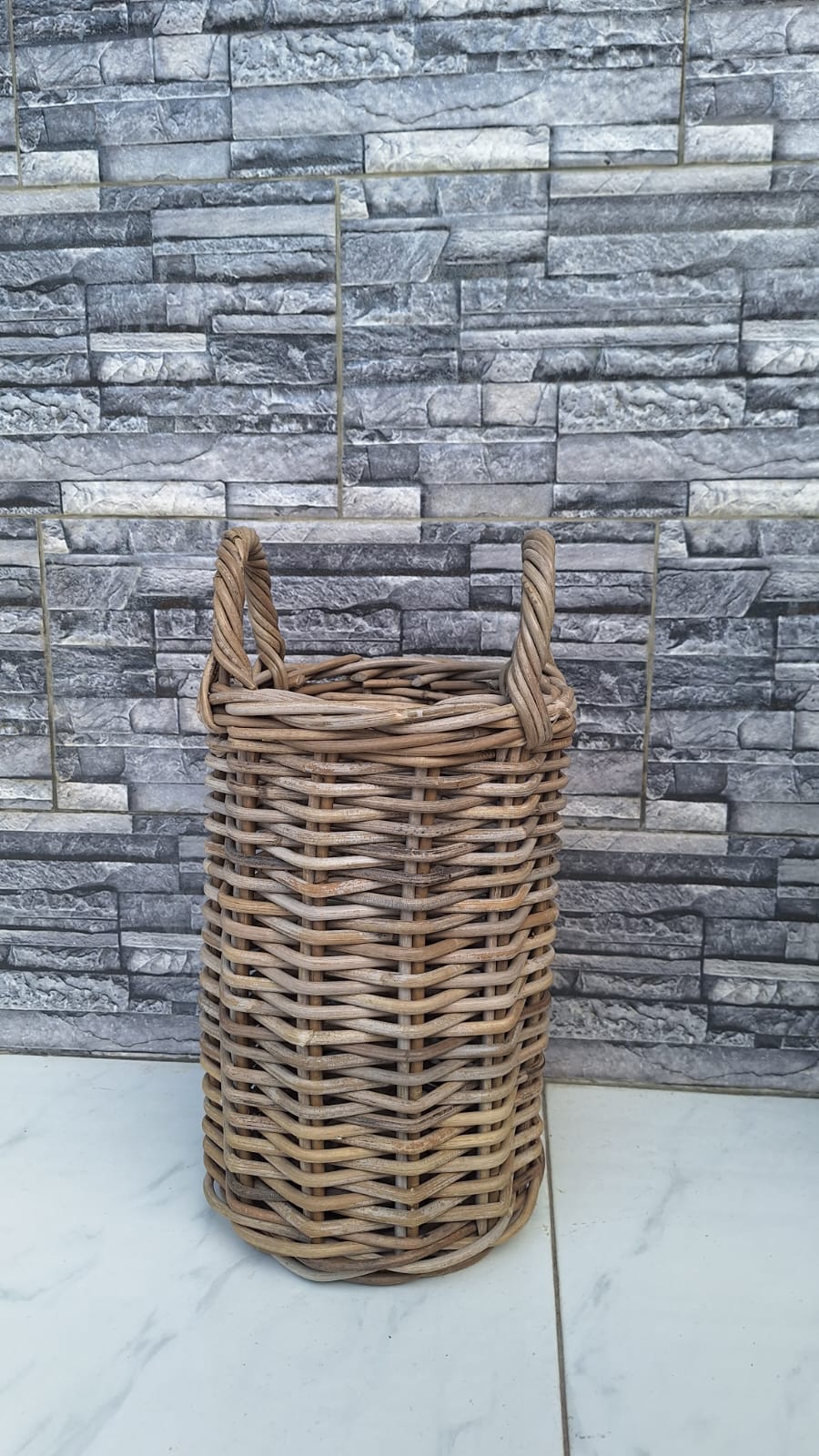 NIEDA WICKER BASKET 3 piece set