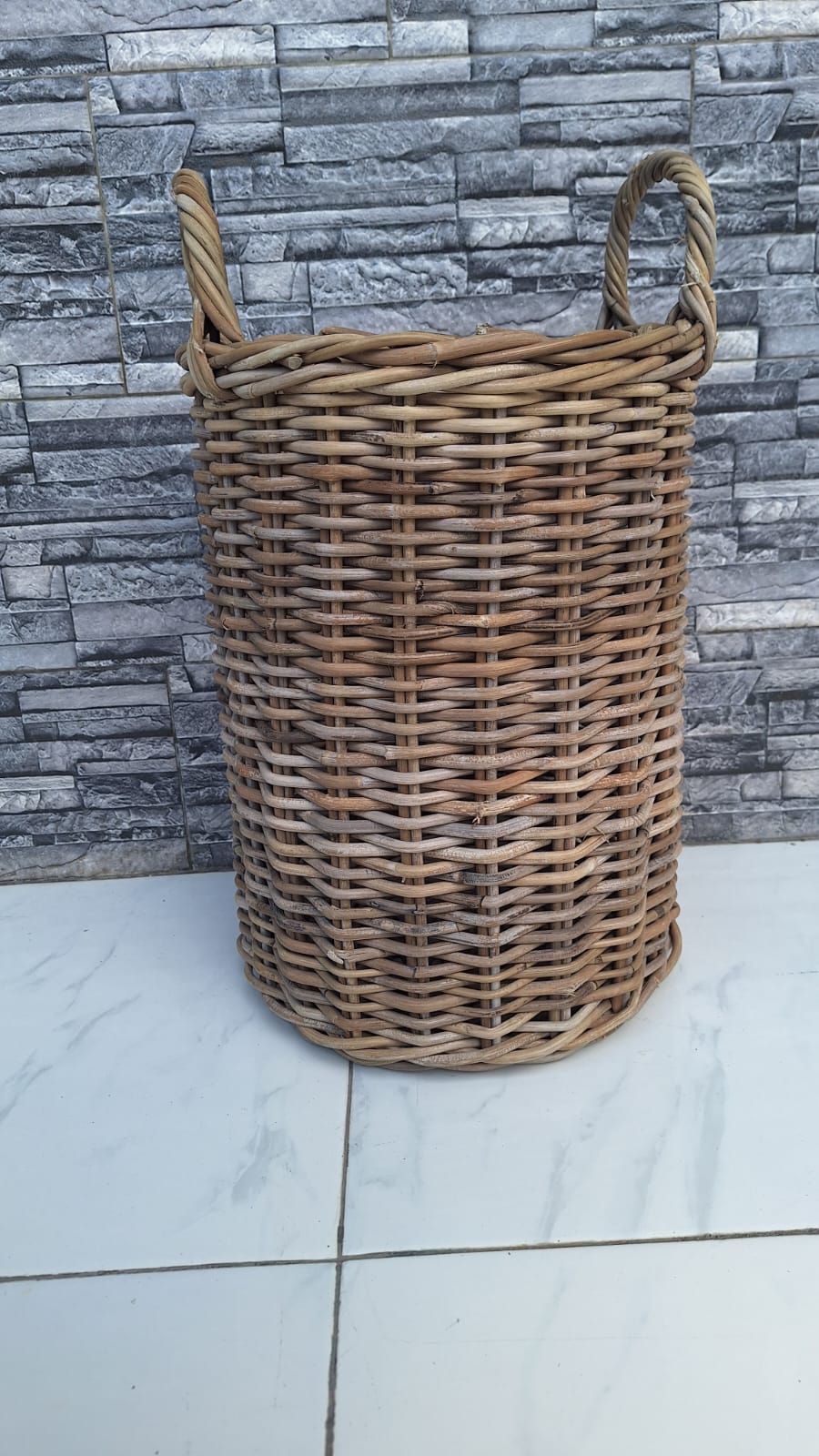 NIEDA WICKER BASKET 3 piece set