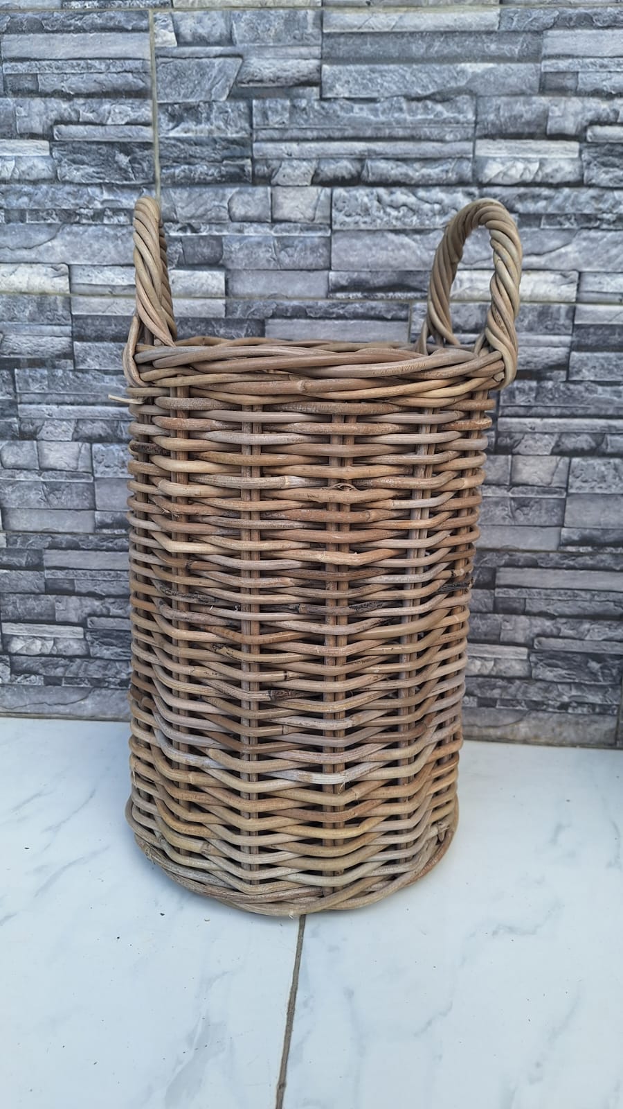 NIEDA WICKER BASKET 3 piece set