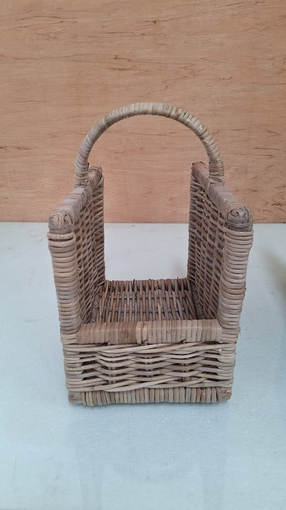 HEAVY FIREWOOD BASKET TWIN SET  - S/M