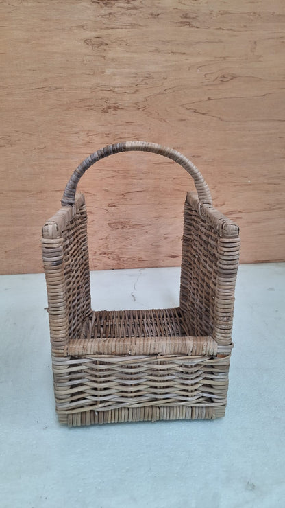 HEAVY FIREWOOD BASKET TWIN SET  - S/M